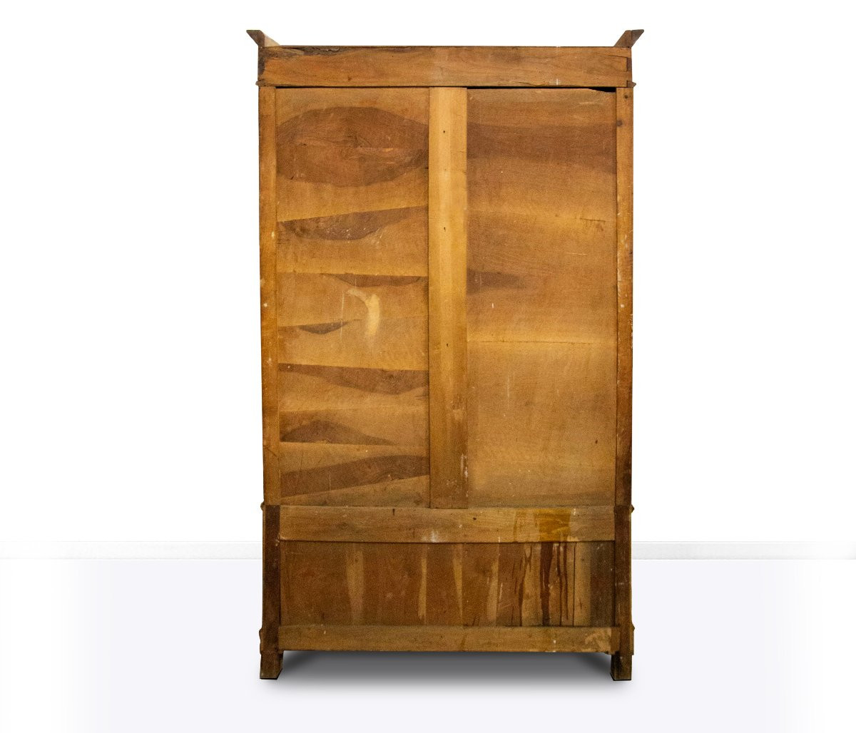 Armadio lastronato in noce e radica di noce, metà del XIX secolo-photo-4
