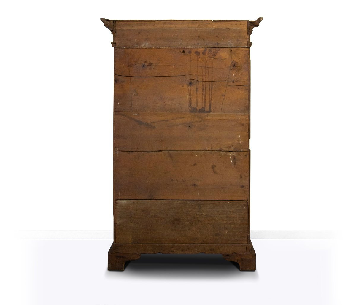 Credenza in noce, XIX secolo, di gusto neorinascimentale e ricostruita con elementi antichi-photo-1