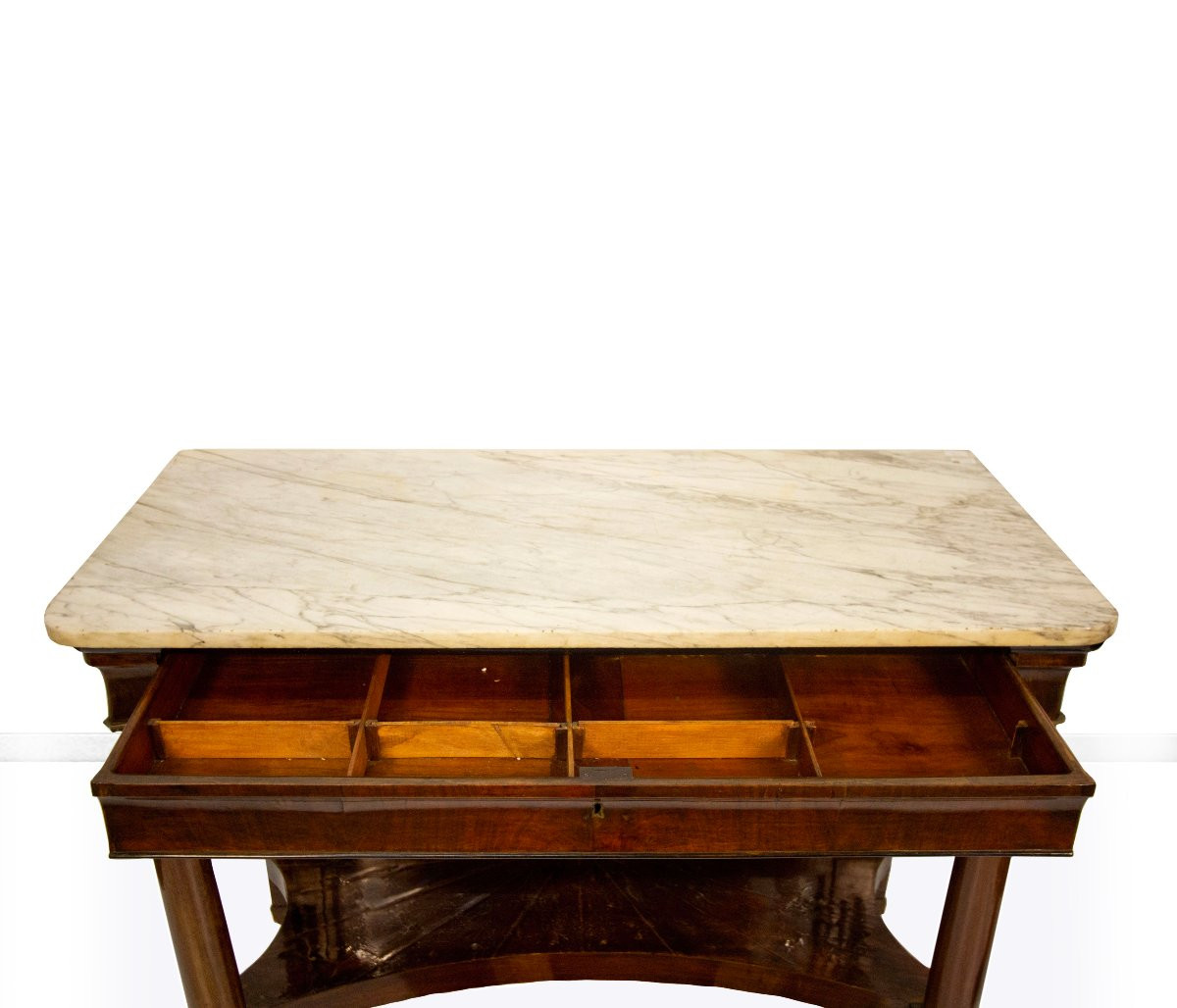 Console in noce, inizi XIX secolo-photo-1