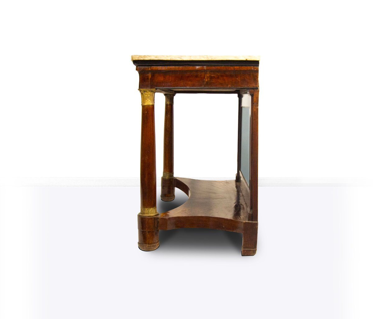 Console in noce, inizi XIX secolo-photo-6