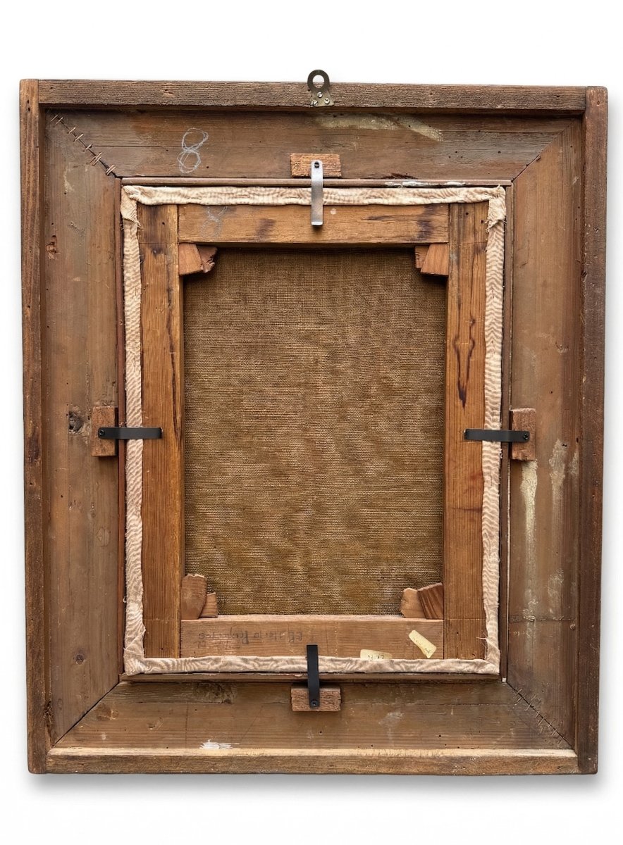 Eleuterio Pagliano (Casale Monferrato, 1826 - Milano, 1903) Dante incontra Beatrice,-photo-3