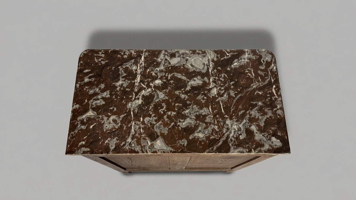 Jean Baptiste Tuart   Cassettone  - scrittoio lastronato in bois de rose, Francia, fine XVIII -photo-3