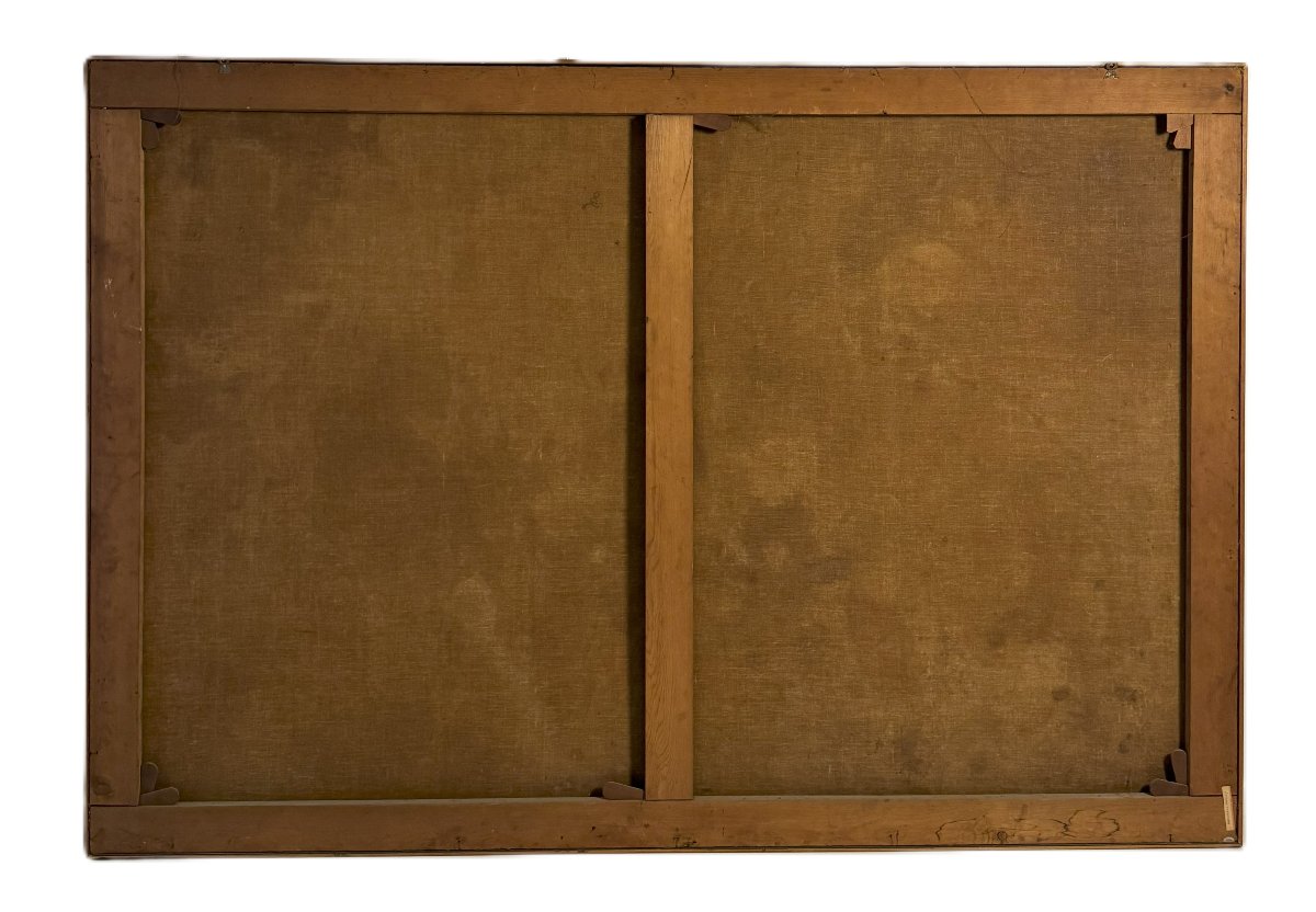 Anonimo del XVIII secolo La nascita della Vergine, XVIII secolo-photo-3