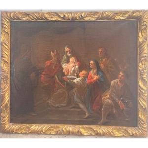 Pittore veneto della seconda metà del XVII secolo Circoncisione di Gesù
