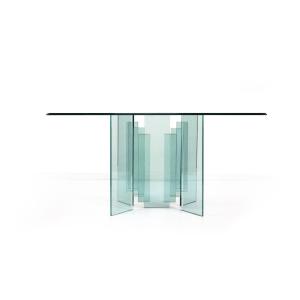 Console in cristallo, metà del XX secolo,