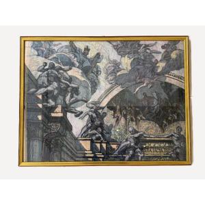 Federico Sartori (Milano, 1865 - 1938)  Alea iacta est, 1928