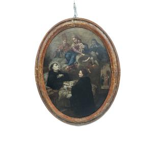 Anonimo del XVIII secolo,  "Trapasso di un santo",