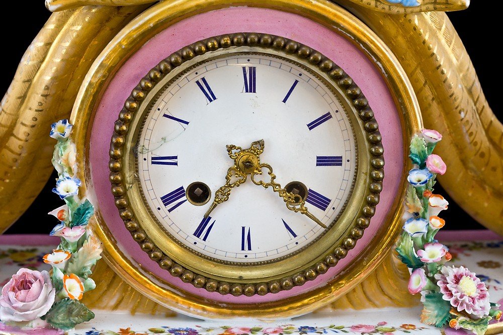Orologio in porcellana di Sevres-photo-4