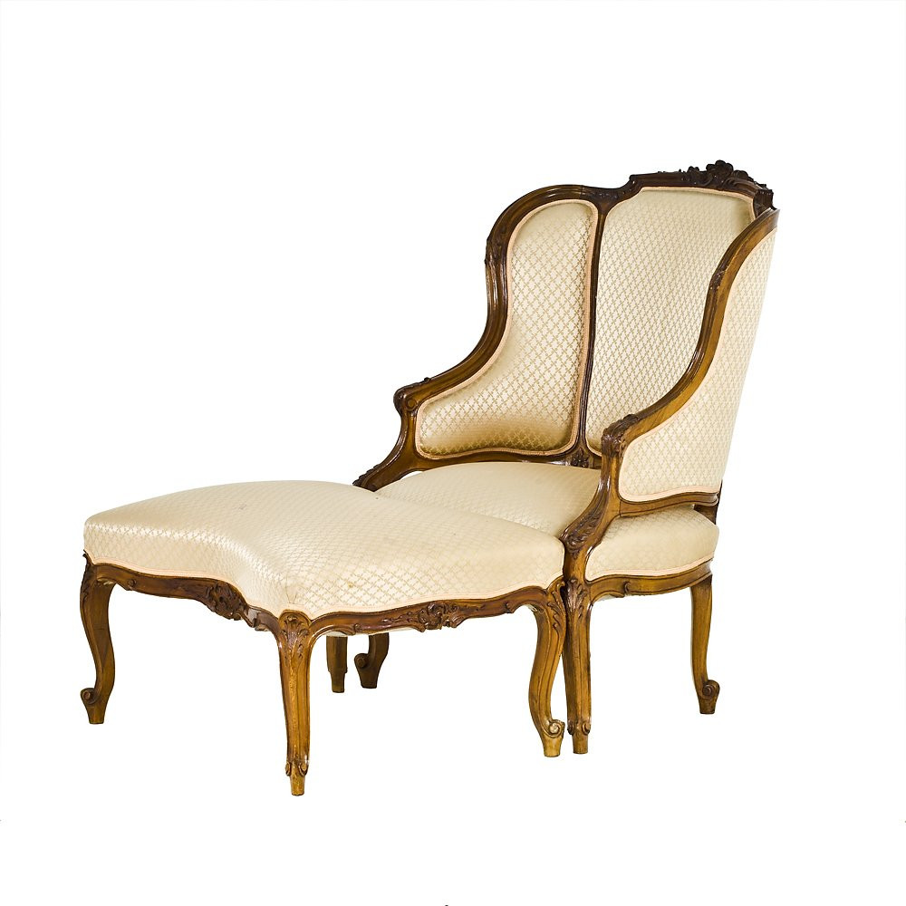 Poltrona chaise longue Luigi XV-photo-2
