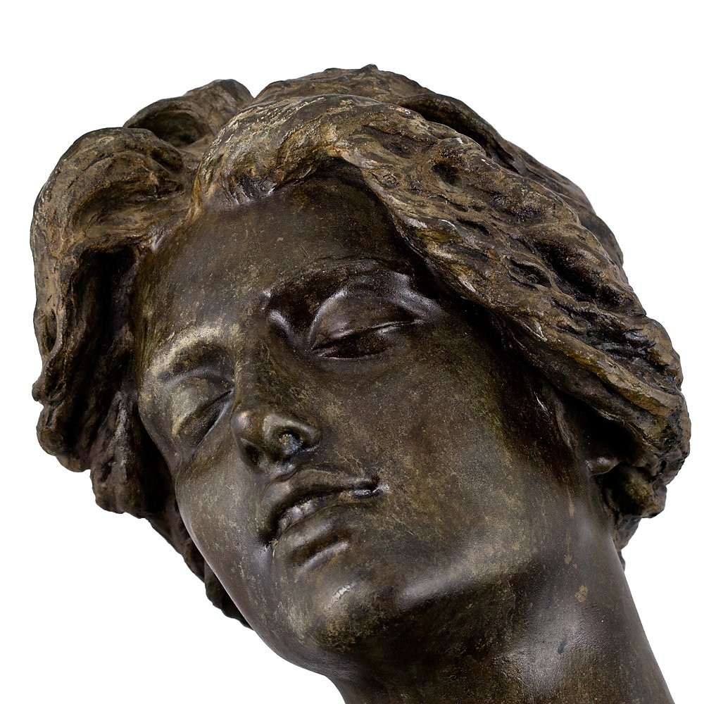 Scultura raffigurante “Donna in Estasi”-photo-4