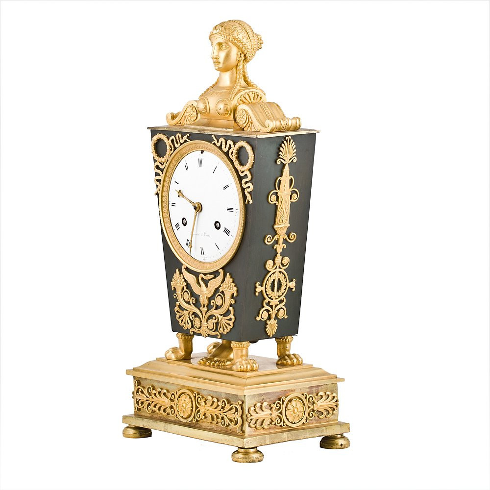 Orologio Impero, quadrante firmato “Jearmin à Paris”-photo-2