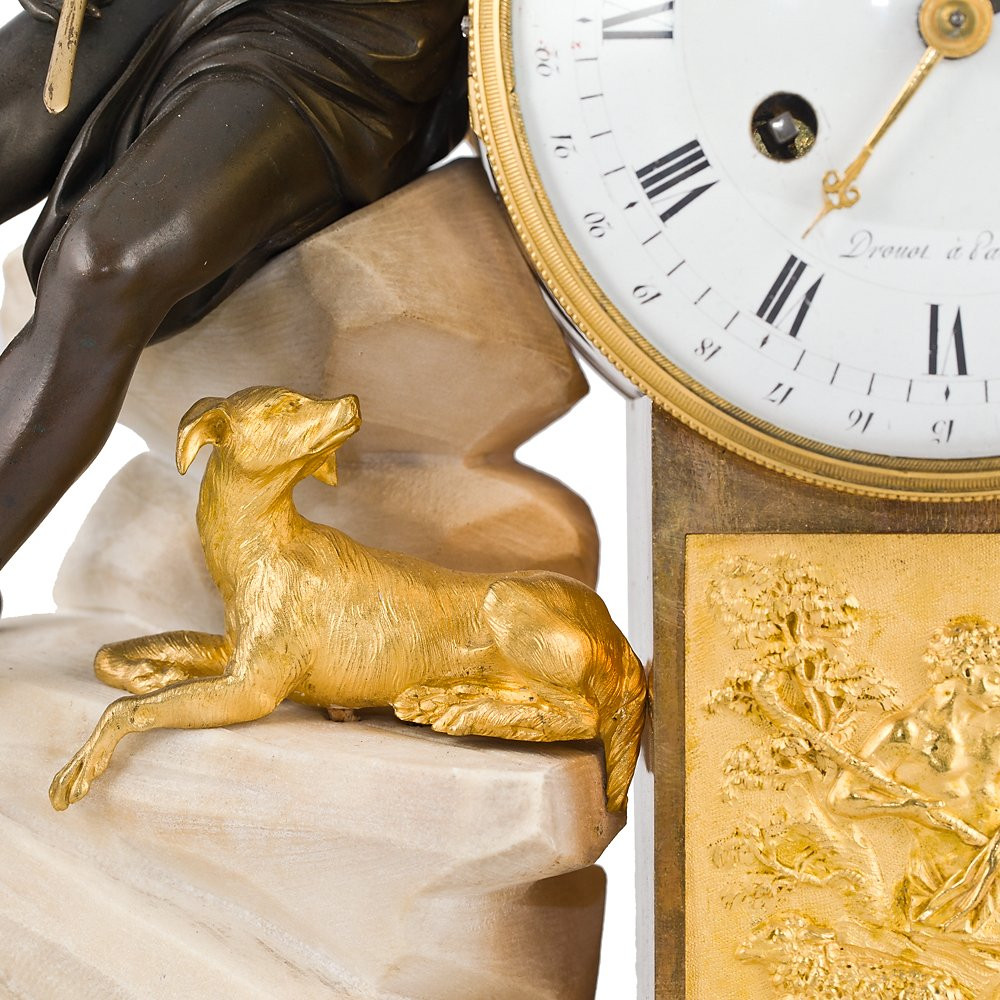 Orologio da tavolo Luigi XVI, quadrante firmato “Drouot à Paris”-photo-2