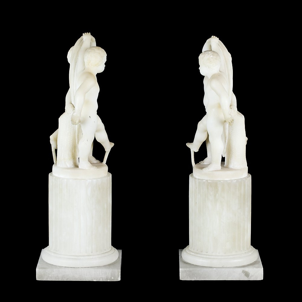 Coppia di Putti neoclassici-photo-3