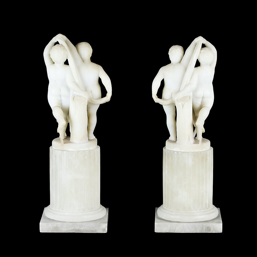 Coppia di Putti neoclassici-photo-1