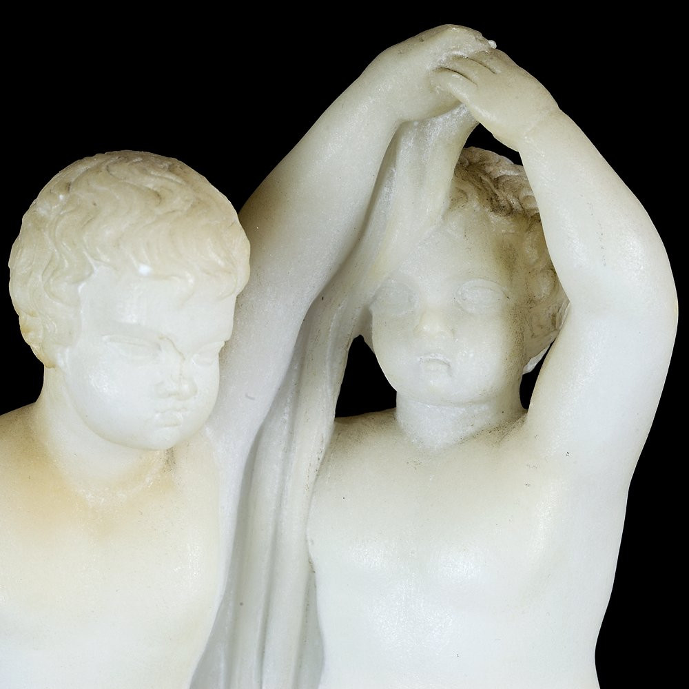 Coppia di Putti neoclassici-photo-3