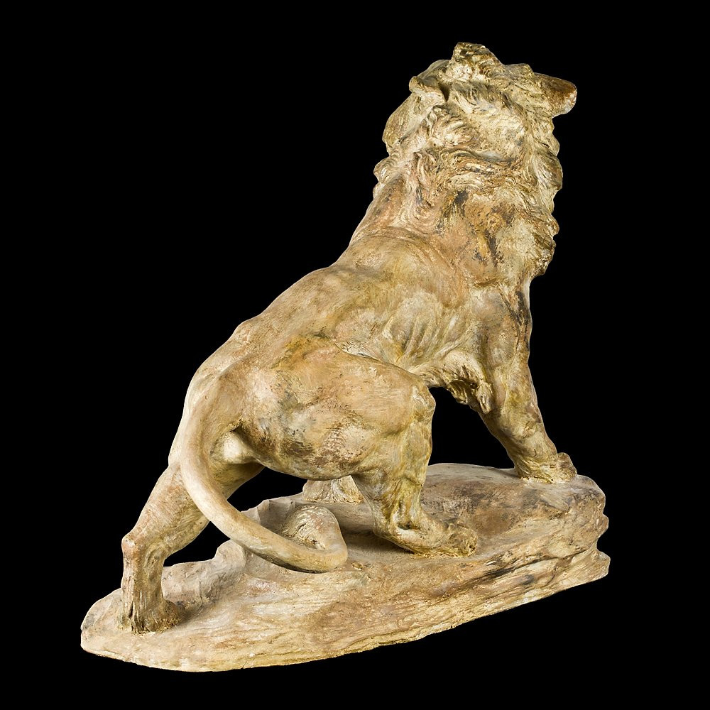 Scultura raffigurante Leone – Armand Fagotto-photo-2