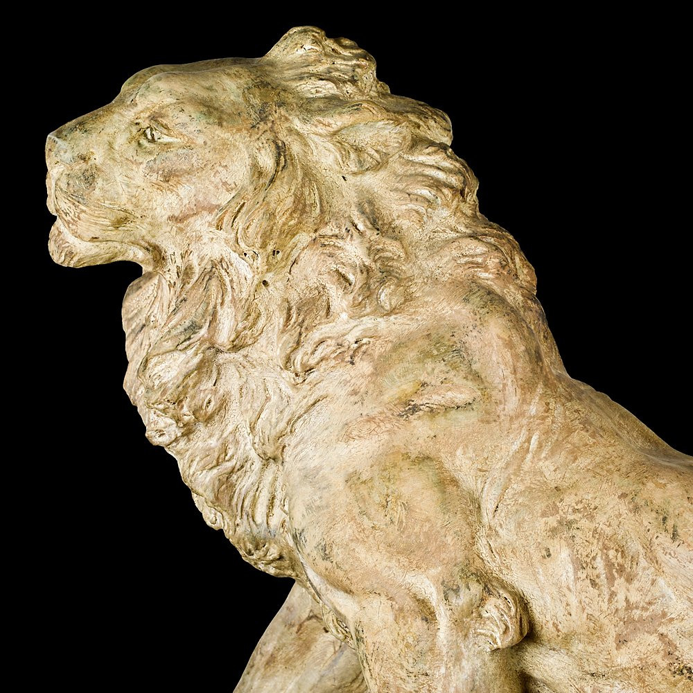 Scultura raffigurante Leone – Armand Fagotto-photo-5