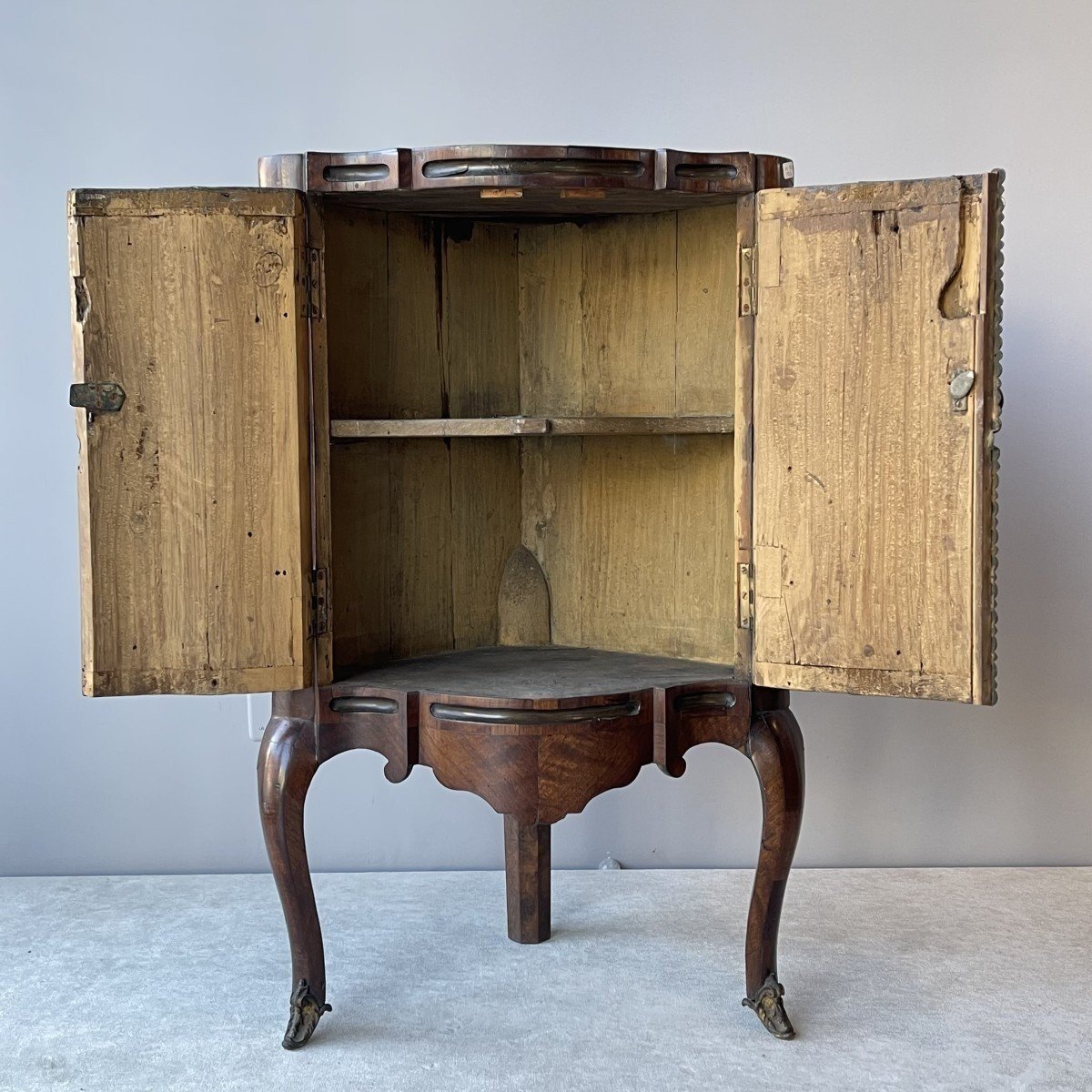 Coppia di Angoliere napoletane Luigi XV-photo-4