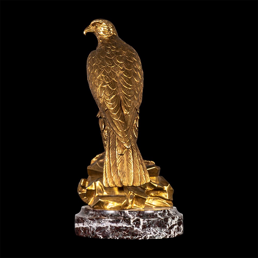 Raffinata scultura di aquila – Antoine Louis Barye-photo-4