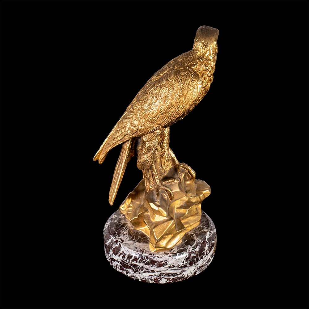 Raffinata scultura di aquila – Antoine Louis Barye-photo-6