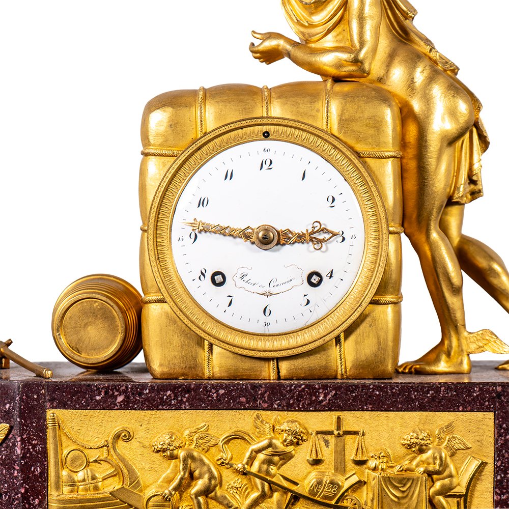 Orologio raffigurante Mercurio - Le Courvoisier-photo-3
