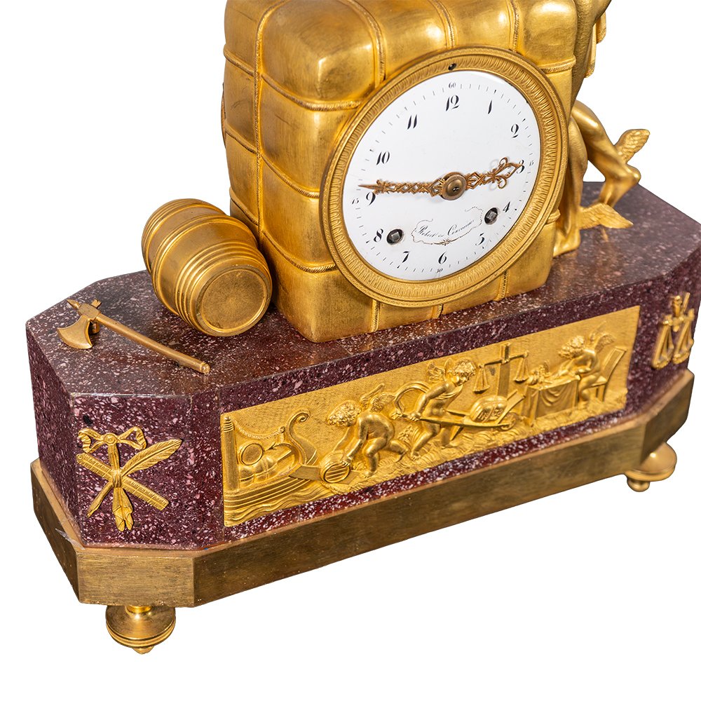 Orologio raffigurante Mercurio - Le Courvoisier-photo-3