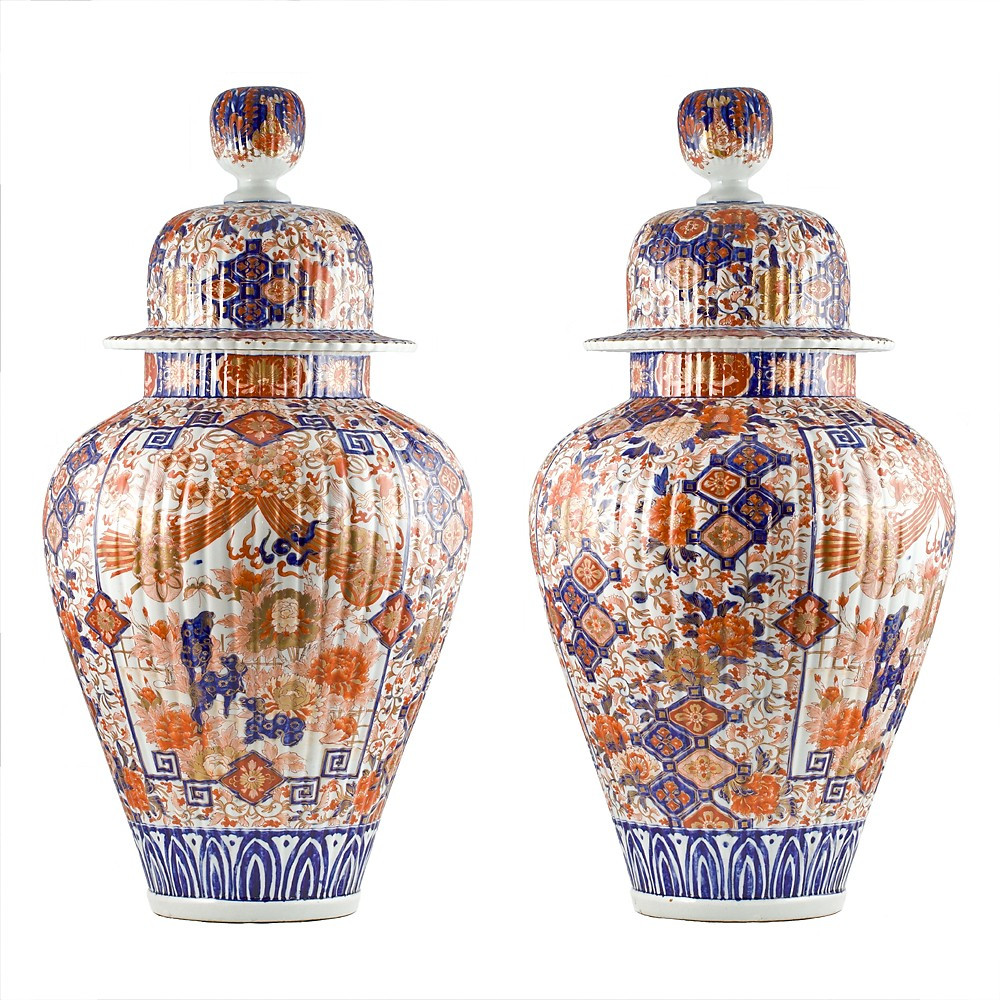 Coppia di Vasi Imari - Giappone