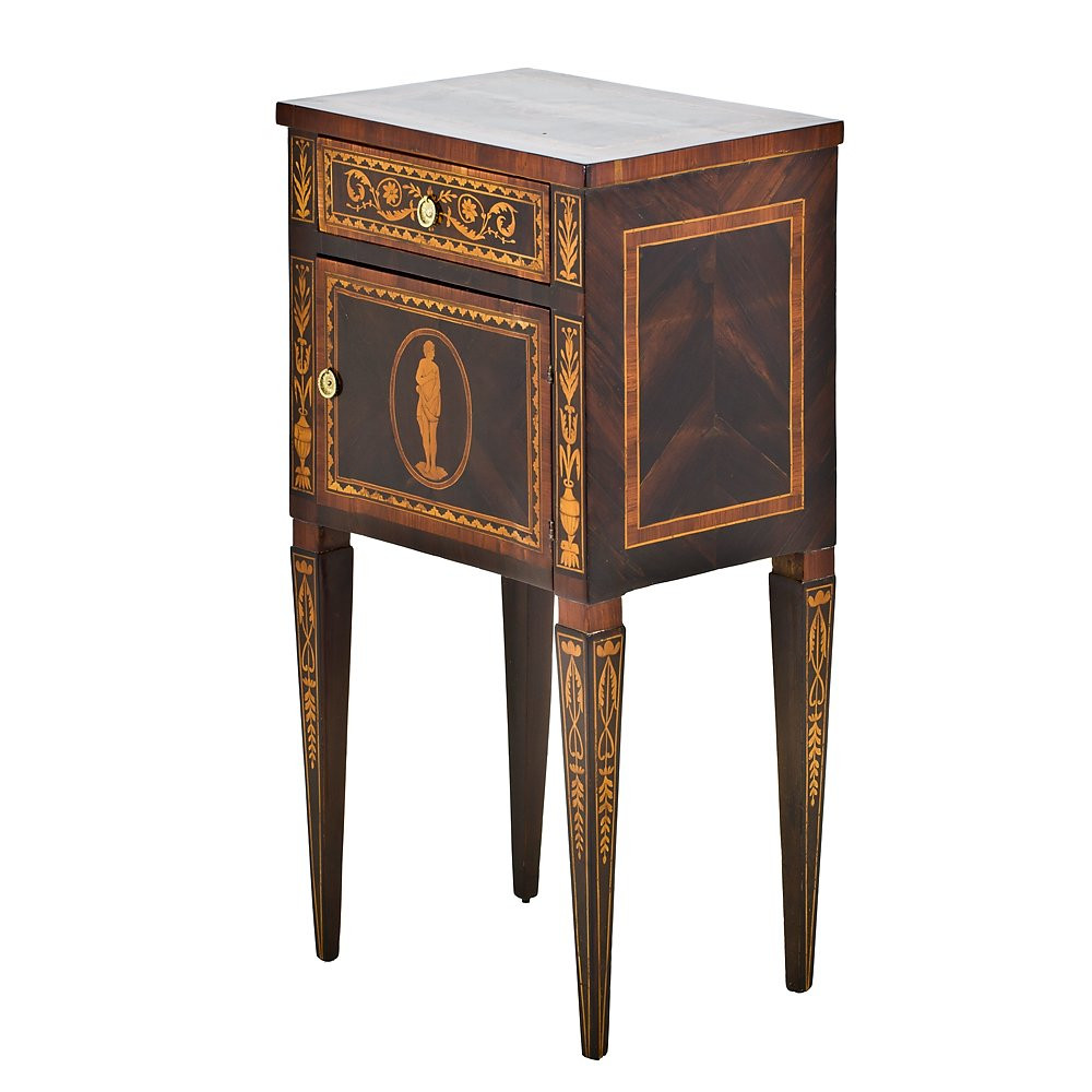 Comodino Luigi XVI Lombardo-photo-2