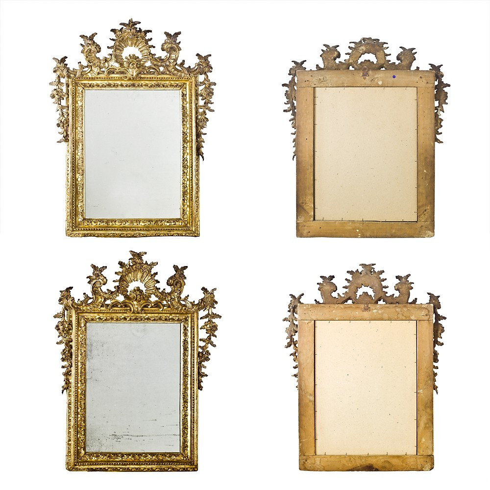 Coppia di Specchiere Luigi XV Napoli