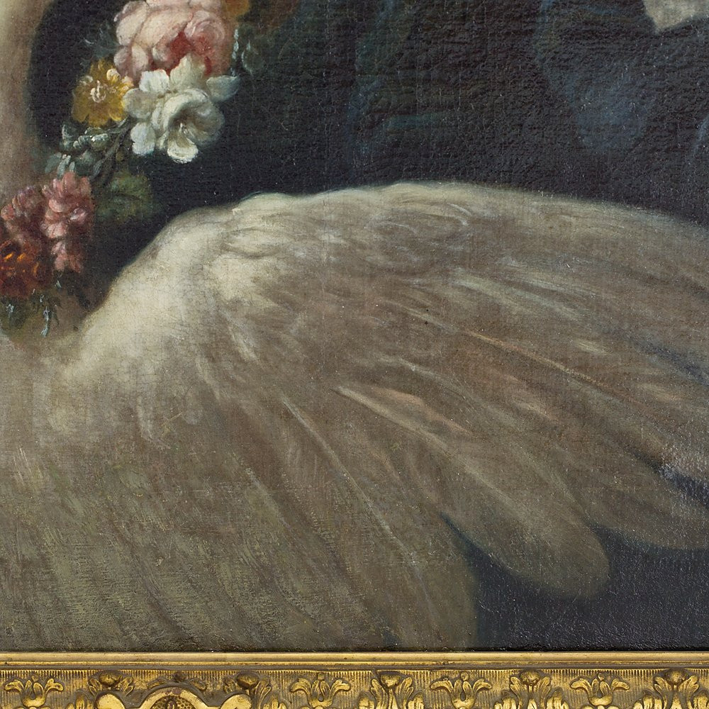 Dipinto raffigurante Leda e il Cigno-photo-2