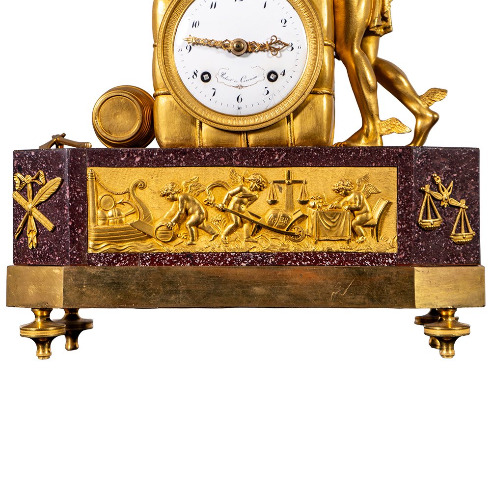 Orologio raffigurante Mercurio - Le Courvoisier-photo-2