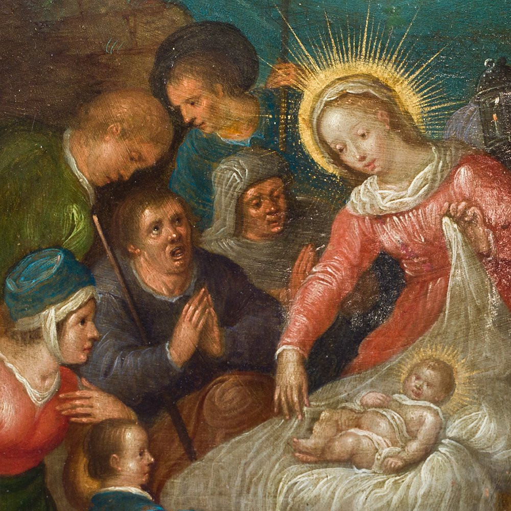 Dipinto raffigurante “Adorazione dei pastori”-photo-3