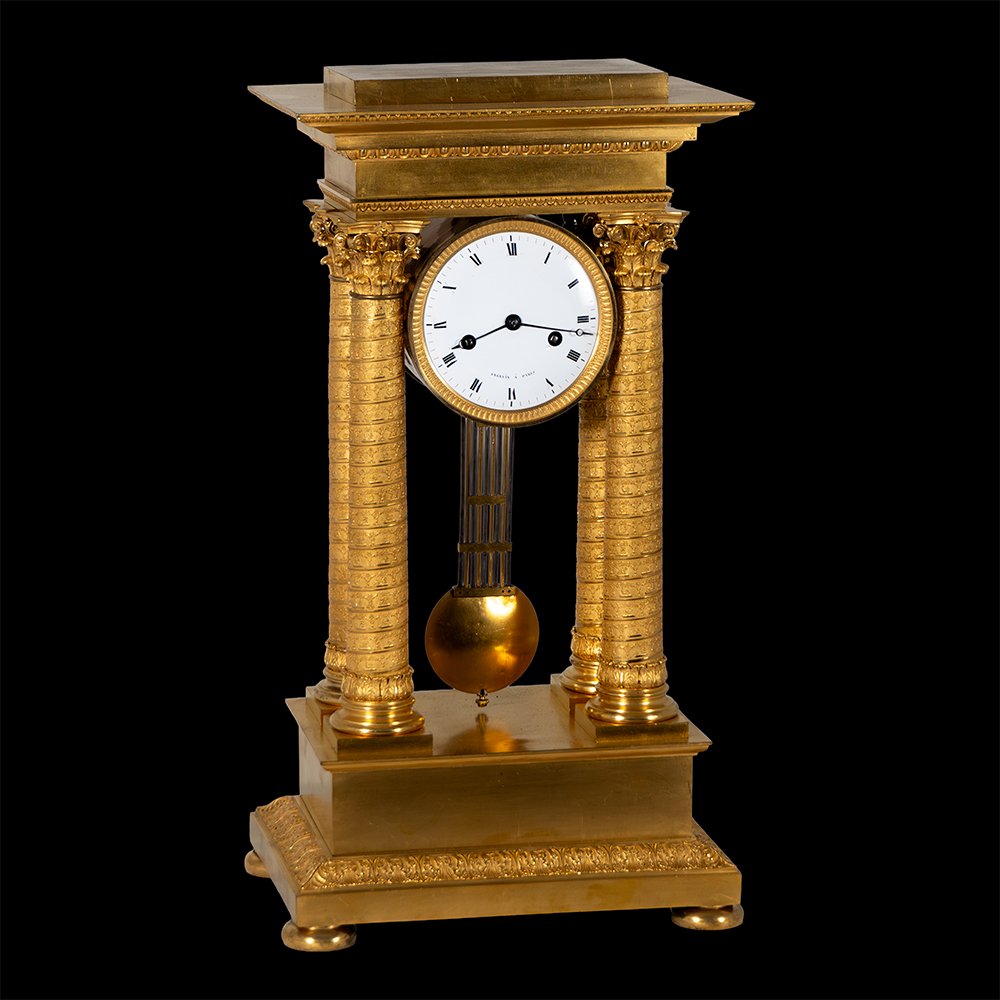 Orologio Impero – Quadrante firmato “Angevin a Pàris”-photo-2