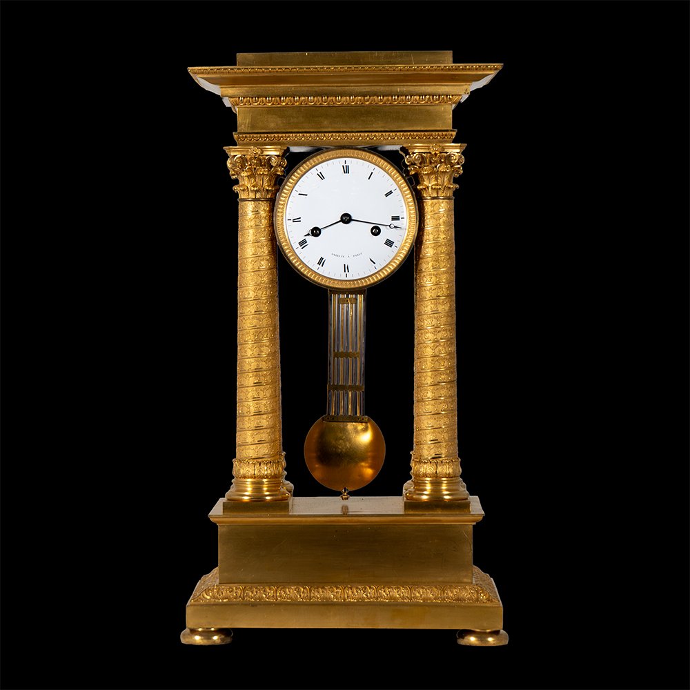 Orologio Impero – Quadrante firmato “Angevin a Pàris”-photo-3