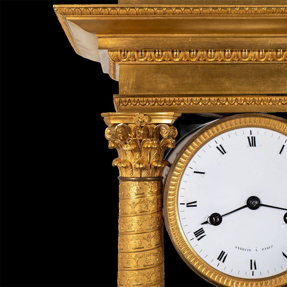 Orologio Impero – Quadrante firmato “Angevin a Pàris”-photo-2