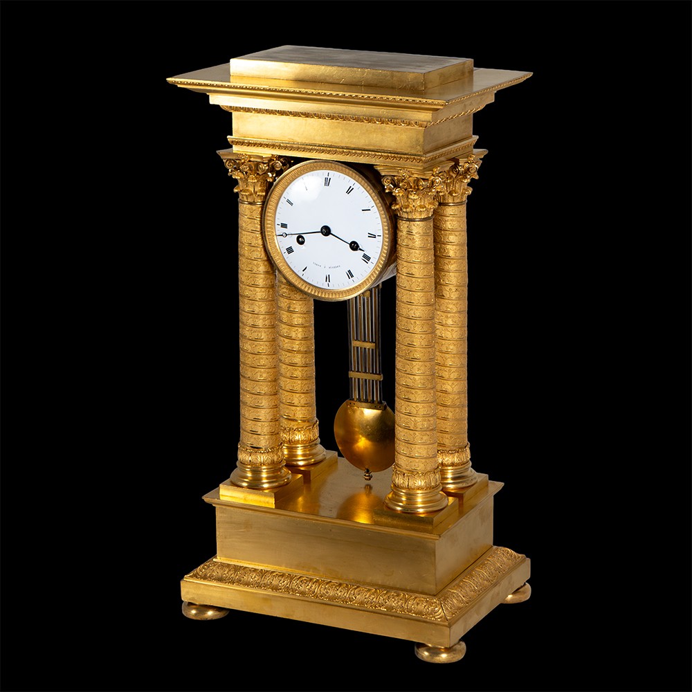 Orologio Impero – Quadrante firmato “Angevin a Pàris”