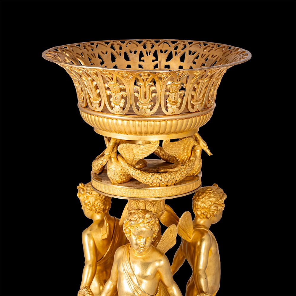 Centrotavola in Bronzo Dorato modello Thomire-photo-2