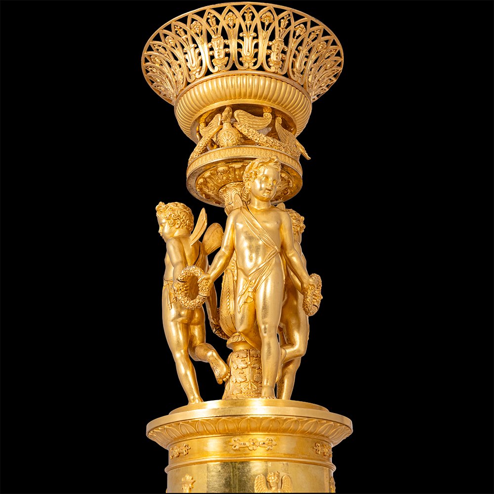 Centrotavola in Bronzo Dorato modello Thomire-photo-1