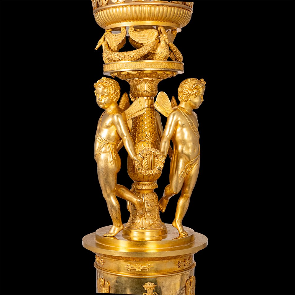 Centrotavola in Bronzo Dorato modello Thomire-photo-3