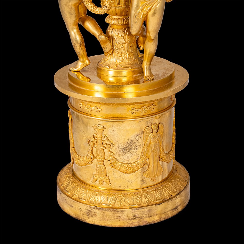 Centrotavola in Bronzo Dorato modello Thomire-photo-5