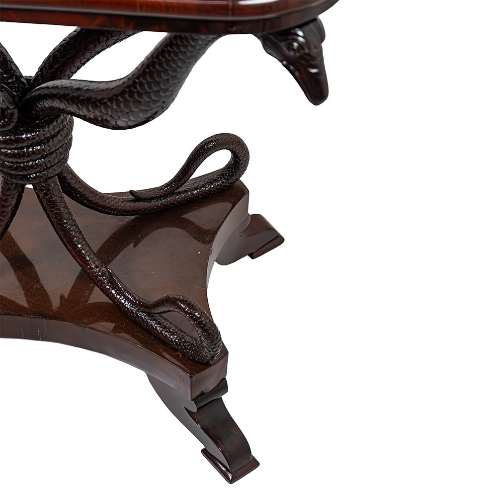 Rarissimo Tavolino con scacchiera-photo-6