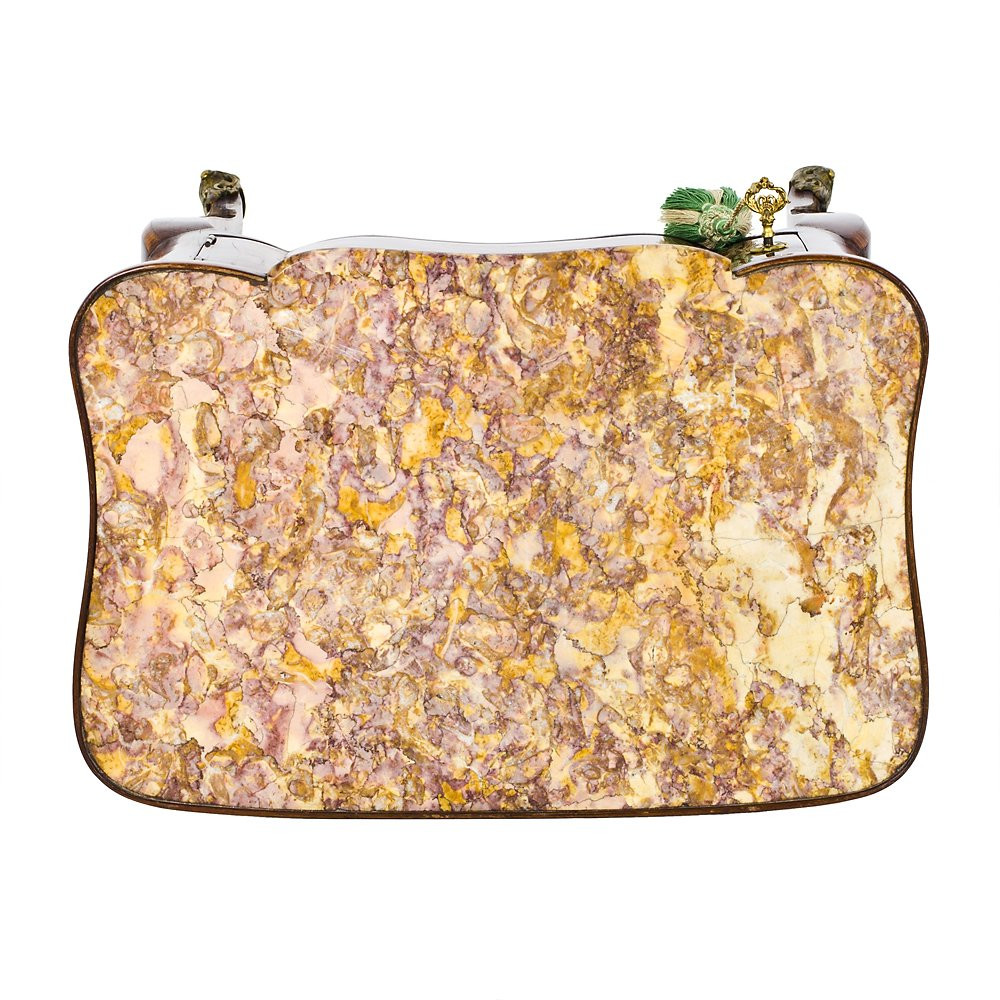 Coppia di Comodini da centro Luigi XV Genova-photo-4