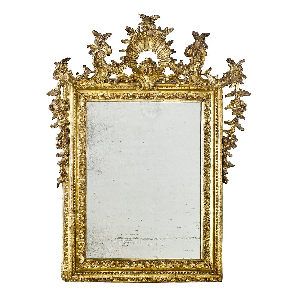 Coppia di Specchiere Luigi XV Napoli-photo-3