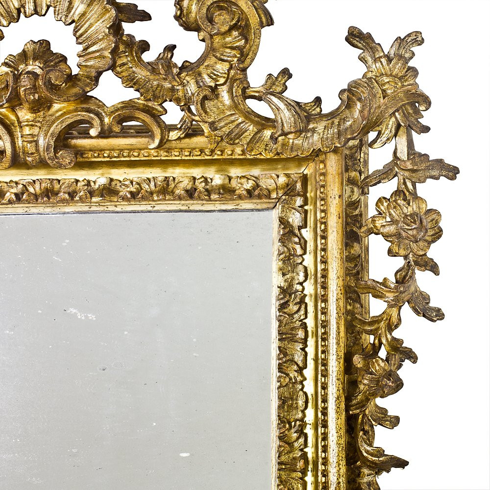 Coppia di Specchiere Luigi XV Napoli-photo-4