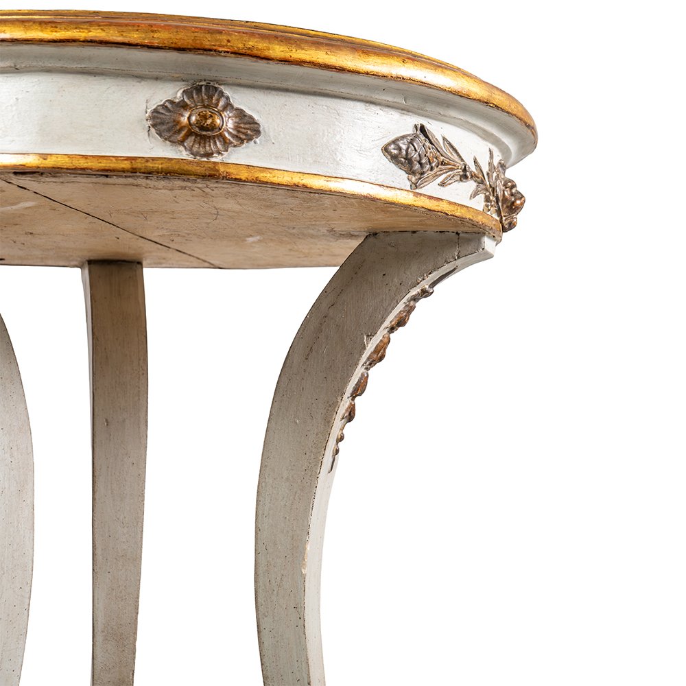 Tavolino Napoletano  - Piano in Ardesia dipinto-photo-3