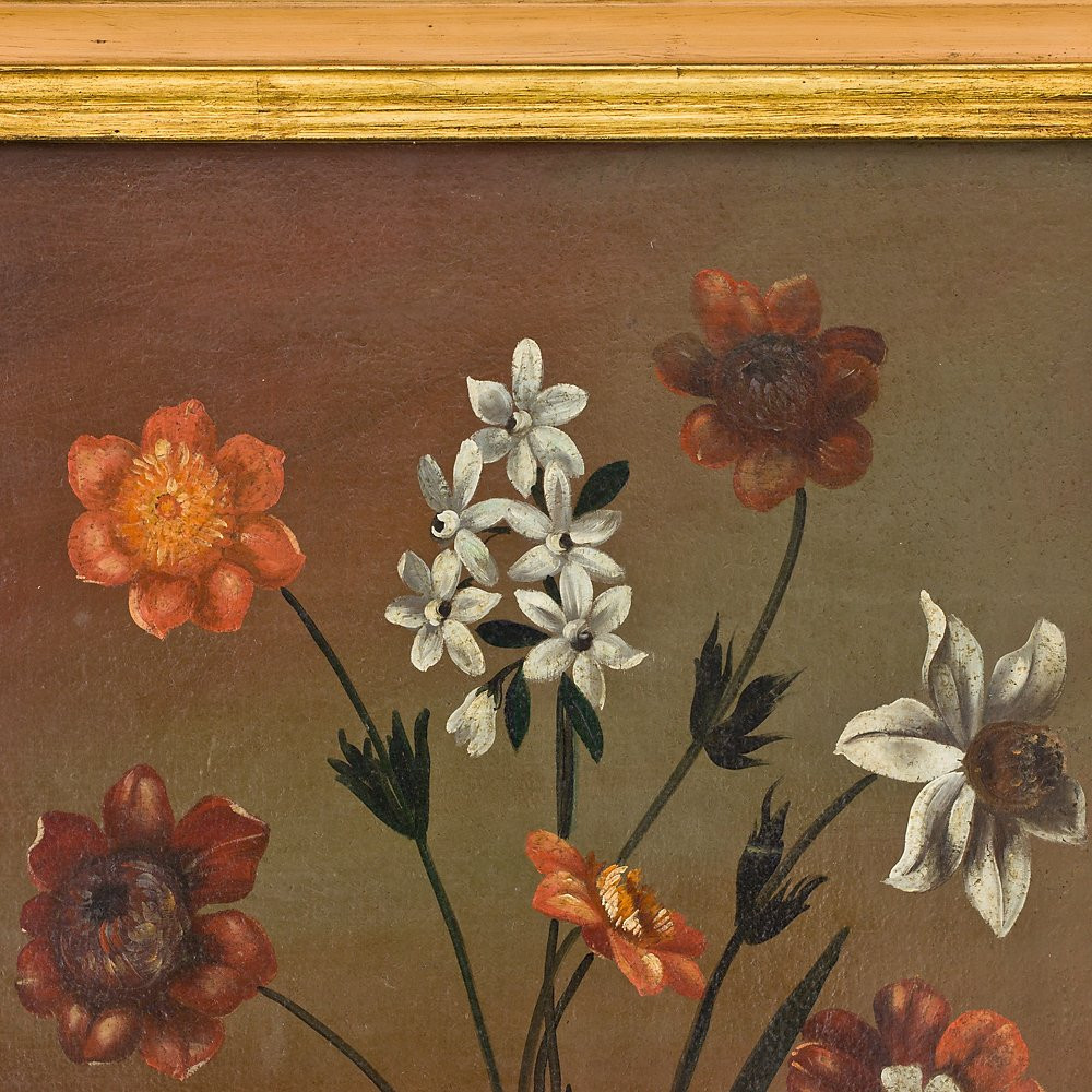 Coppia di Dipinti raffiguranti due Nature Morte-photo-2