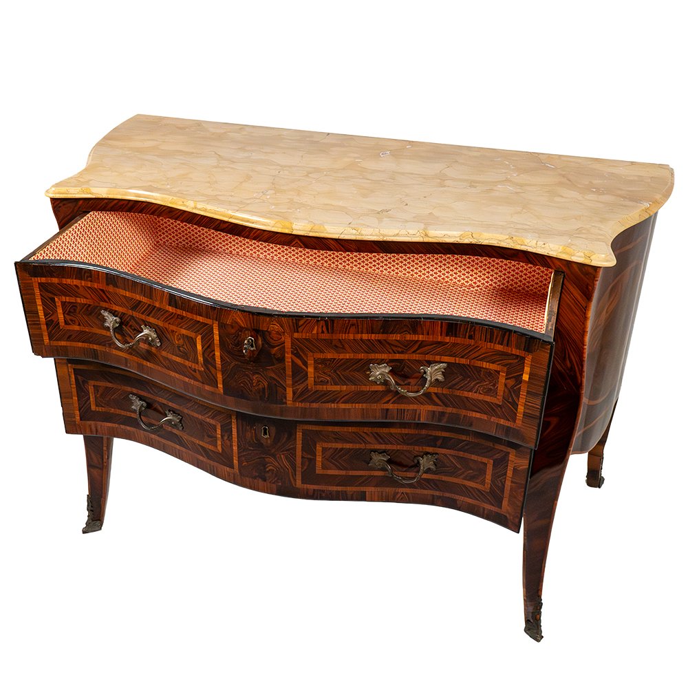 Cassettone napoletano Luigi XV-photo-1