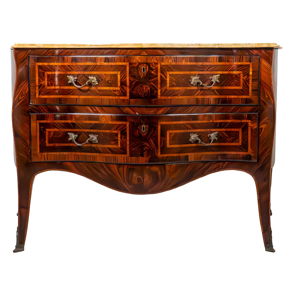 Cassettone napoletano Luigi XV