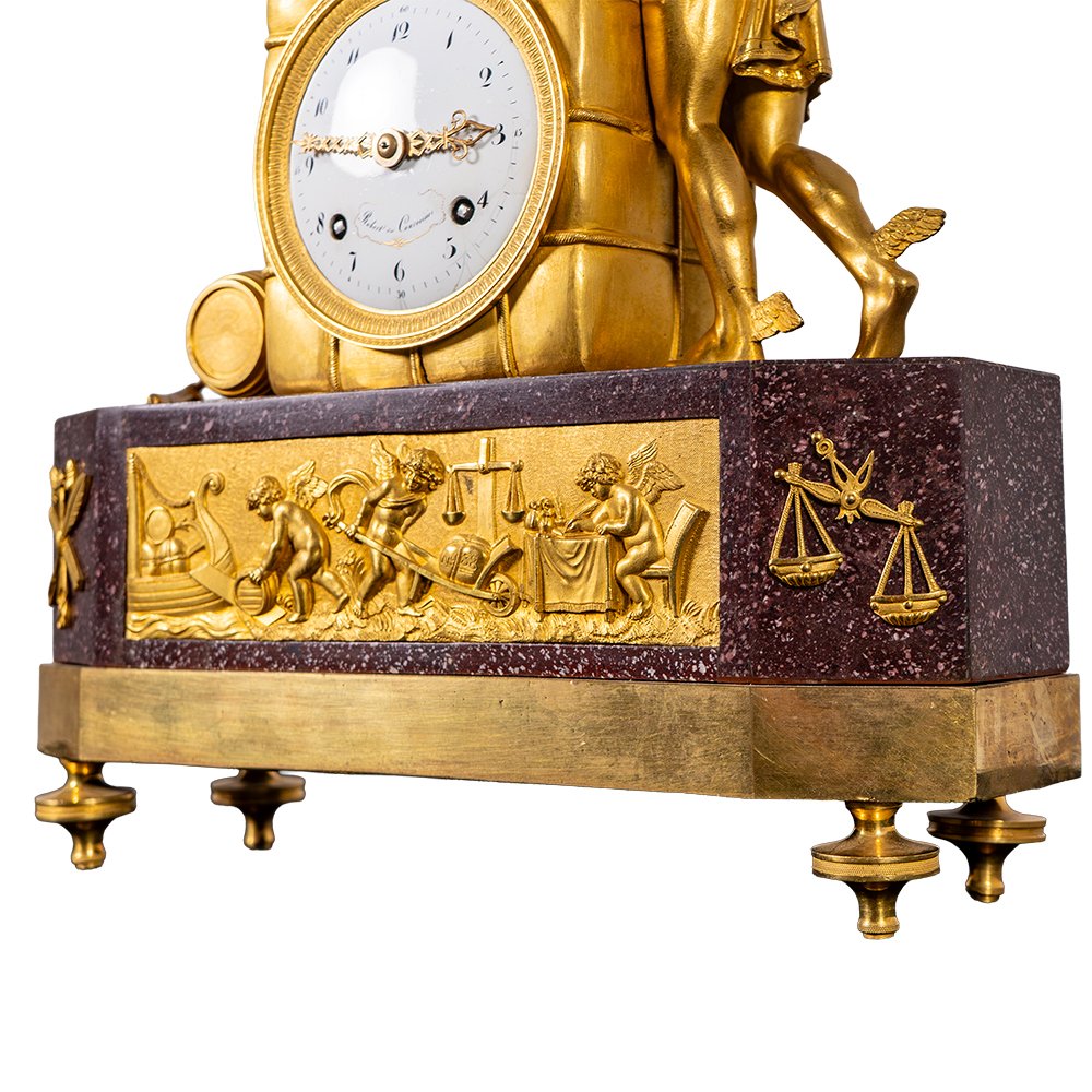 Orologio raffigurante Mercurio - Le Courvoisier-photo-4