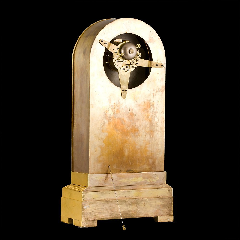 Orologio "a scappatoio" con placca in porcellana dipinta raffigurante la Duchessa di Berry-photo-4